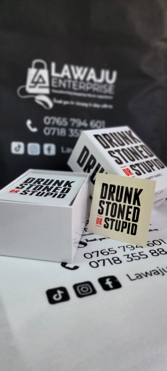 Drunk, Stoned or Stupid party game — Lawaju Games