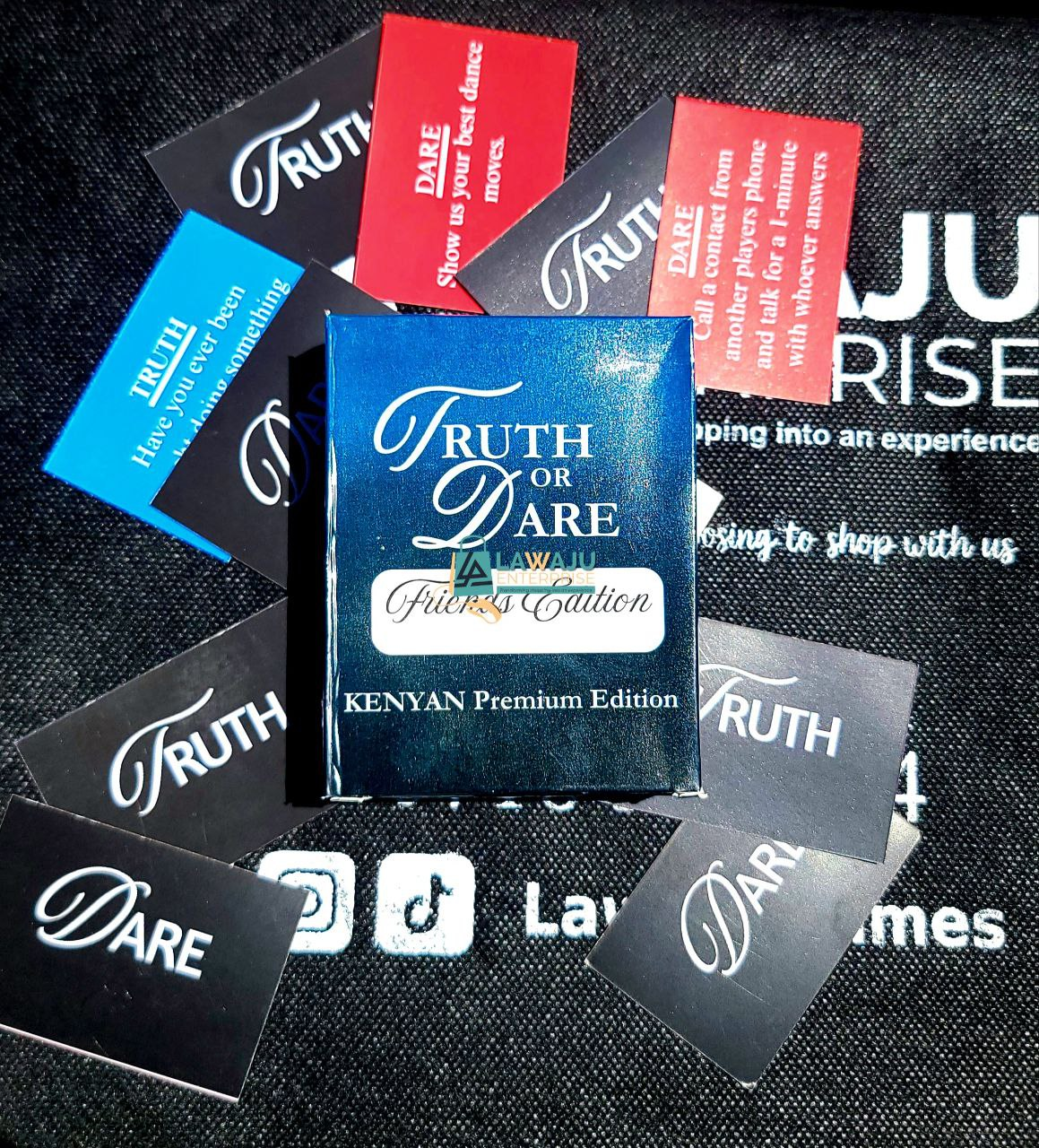 Truth or Dare Friends Edition party game — Lawaju Games